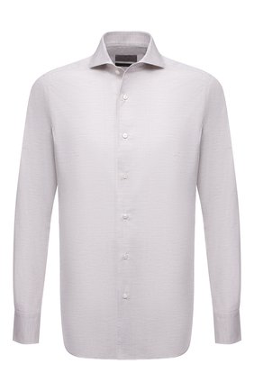 Мужская хлопковая сорочка CANALI серого цвета по цене 34850 руб., арт. XXC5/GX02176 | Фото 1 Мужская хлопковая сорочка CANALI серого цвета, арт. XXC5/GX02176 | Фото 1 (Рубашки М: Slim Fit; Длина (для топов): Стандартные; Рукава: Длинные; Манжеты: На пуговицах; Стили: Классический; Случай: Формальный; Материал внешний: Хлопок; Принт: Однотонные; Воротник: Акула)