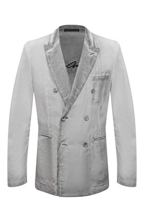 Мужской пиджак из вискозы и льна GIORGIO ARMANI серого цвета по цене 234500 руб., арт. 1SGGG0N3/T02IE | Фото 1 Мужской пиджак из вискозы и льна GIORGIO ARMANI серого цвета, арт. 1SGGG0N3/T02IE | Фото 1