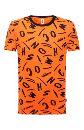 Мужская футболка MOSCHINO оранжевого цвета по цене 13600 руб., арт. A1913/2340 | Фото 1 Мужская футболка MOSCHINO оранжевого цвета, арт. A1913/2340 | Фото 1