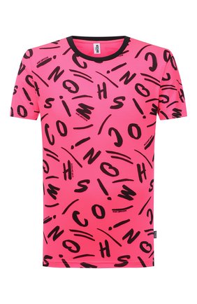 Мужская футболка MOSCHINO розового цвета по цене 13600 руб., арт. A1913/2340 | Фото 1 Мужская футболка MOSCHINO розового цвета, арт. A1913/2340 | Фото 1