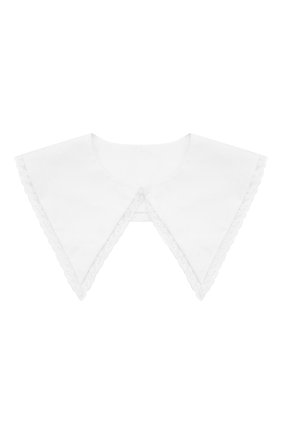 Женский воротник FLOWER ME белого цвета по цене 9900 руб., арт. COLLAR-CN004010L | Фото 1 Женский воротник FLOWER ME белого цвета, арт. COLLAR-CN004010L | Фото 1