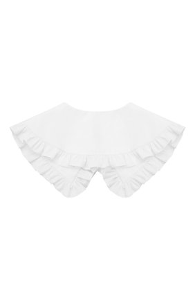 Женский воротник FLOWER ME белого цвета по цене 9900 руб., арт. COLLAR-CN004010М | Фото 2 Женский воротник FLOWER ME белого цвета, арт. COLLAR-CN004010М | Фото 2