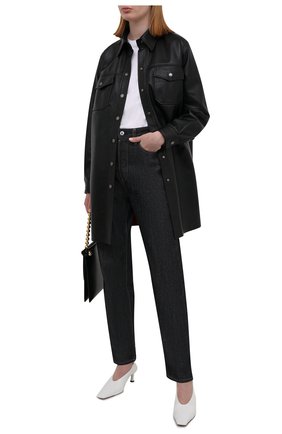 Женские джинсы JIL SANDER синего цвета по цене 52700 руб., арт. JPPS663102-WS246700 | Фото 2 Женские джинсы JIL SANDER синего цвета, арт. JPPS663102-WS246700 | Фото 2