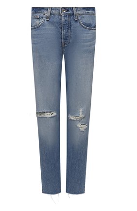 Женские джинсы RAG&BONE голубого цвета по цене 32850 руб., арт. WDD21S2769B1HH | Фото 1 Женские джинсы RAG&BONE голубого цвета, арт. WDD21S2769B1HH | Фото 1
