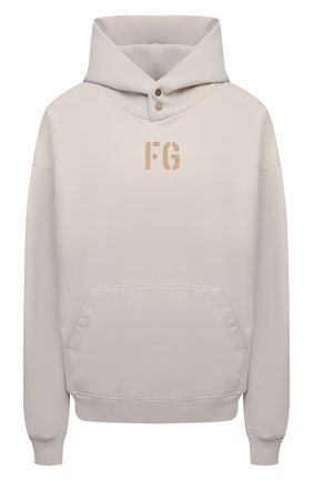 Женский хлопковое худи FEAR OF GOD кремвого цвета по цене 54100 руб., арт. FG50-014FLC | Фото 1 Женский хлопковое худи FEAR OF GOD кремвого цвета, арт. FG50-014FLC | Фото 1