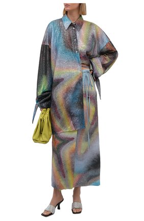 Женская льняная юбка ACNE STUDIOS разноцветного цвета по цене 58000 руб., арт. AF0201 | Фото 2 Женская льняная юбка ACNE STUDIOS разноцветного цвета, арт. AF0201 | Фото 2