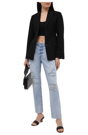 Женские джинсы FRAME DENIM голубого цвета по цене 29950 руб., арт. LSLJ207/A | Фото 2 Женские джинсы FRAME DENIM голубого цвета, арт. LSLJ207/A | Фото 2