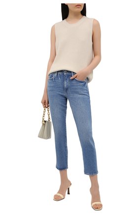 Женские джинсы FRAME DENIM синего цвета по цене 25600 руб., арт. LPXSY118 | Фото 2 Женские джинсы FRAME DENIM синего цвета, арт. LPXSY118 | Фото 2