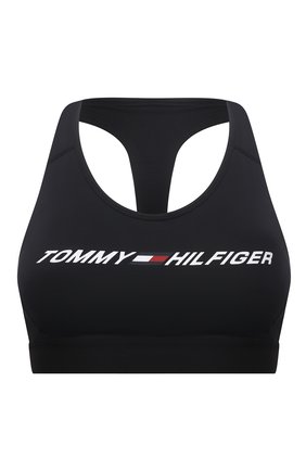 Женский топ TOMMY HILFIGER черного цвета по цене 5490 руб., арт. S10S100970 | Фото 1 Женский топ TOMMY HILFIGER черного цвета, арт. S10S100970 | Фото 1