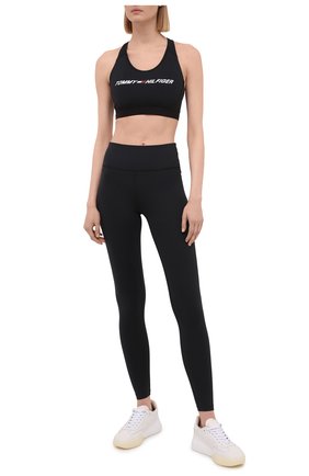 Женский топ TOMMY HILFIGER черного цвета по цене 5490 руб., арт. S10S100970 | Фото 2 Женский топ TOMMY HILFIGER черного цвета, арт. S10S100970 | Фото 2