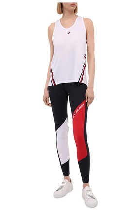Женские леггинсы TOMMY HILFIGER синего цвета по цене 6490 руб., арт. S10S100989 | Фото 2 Женские леггинсы TOMMY HILFIGER синего цвета, арт. S10S100989 | Фото 2