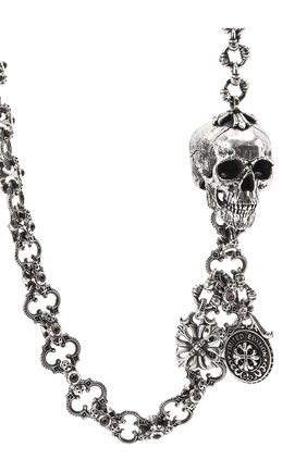 Женская брючная цепь готика GL JEWELRY серебряного цвета по цене 213070 руб., арт. M610002-S97-305 | Фото 2 Женская брючная цепь готика GL JEWELRY серебряного цвета, арт. M610002-S97-305 | Фото 2