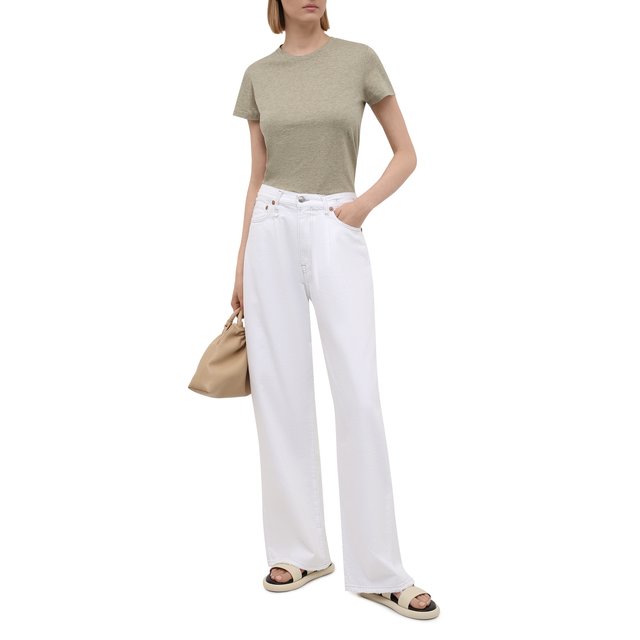 фото Хлопковая футболка vince