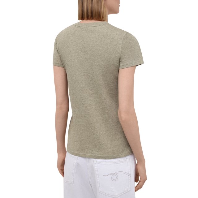 фото Хлопковая футболка vince