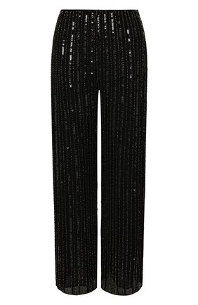 Женские брюки из вискозы JENNY PACKHAM черного цвета по цене 116000 руб., арт. GGP102 | Фото 1 Женские брюки из вискозы JENNY PACKHAM черного цвета, арт. GGP102 | Фото 1