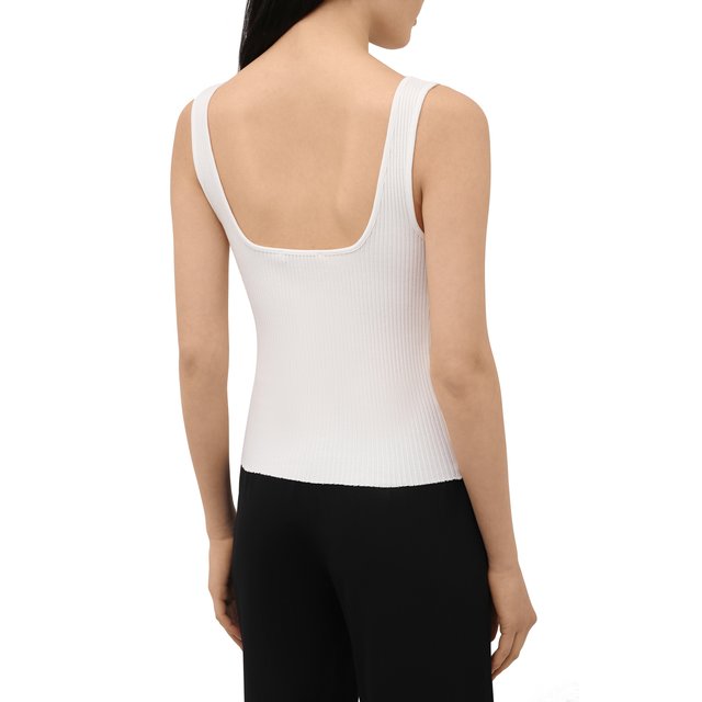 фото Топ из хлопка и вискозы vince