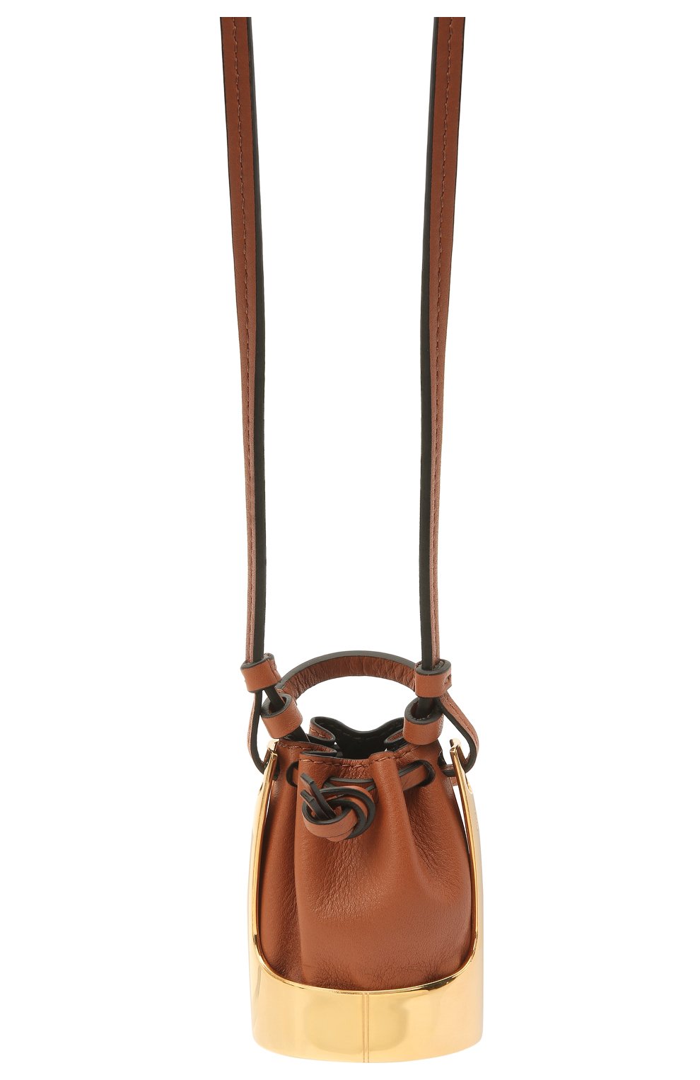 Женская кулон на шнурке balloon LOEWE коричневого цвета по цене 61500 руб., арт. J710E19X01 | Фото 2 Женская кулон на шнурке balloon LOEWE коричневого цвета, арт. J710E19X01 | Фото 2