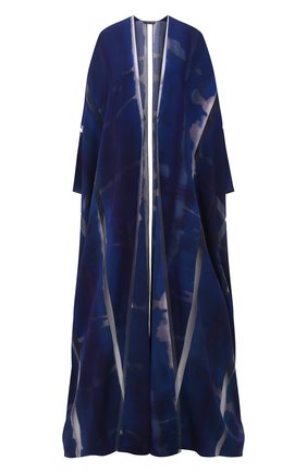 Женская шелковая туника TOM FORD синего цвета по цене 594000 руб., арт. KF0013-FAP145 | Фото 1 Женская шелковая туника TOM FORD синего цвета, арт. KF0013-FAP145 | Фото 1 (Материал внешний: Шелк; Длина Ж (юбки, платья, шорты): Макси; Рукава: Длинные; Женское Кросс-КТ: Туника-одежда; Стили: Гламурный)