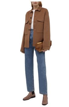 Женские кожаные челси BRUNELLO CUCINELLI бежевого цвета по цене 120000 руб., арт. MZPRC1862P | Фото 2 Женские кожаные челси BRUNELLO CUCINELLI бежевого цвета, арт. MZPRC1862P | Фото 2 (Подошва: Плоская; Материал внутренний: Натуральная кожа; Женское Кросс-КТ: Челси-ботинки; Каблук высота: Низкий)