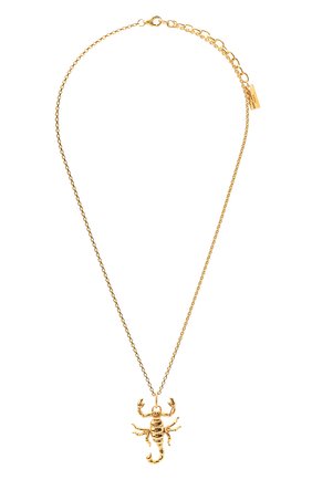 Женская кулон на цепочке SAINT LAURENT золотого цвета по цене 36700 руб., арт. 653353/Y1500 | Фото 1 Женская кулон на цепочке SAINT LAURENT золотого цвета, арт. 653353/Y1500 | Фото 1