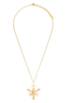 Женская кулон на цепочке SAINT LAURENT золотого цвета по цене 33250 руб., арт. 653358/Y1500 | Фото 1 Женская кулон на цепочке SAINT LAURENT золотого цвета, арт. 653358/Y1500 | Фото 1 (Материал: Металл)