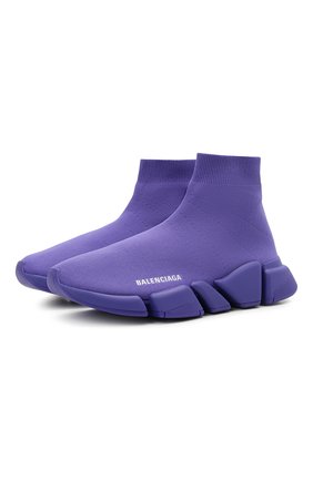 Женские текстильные кроссовки speed 2.0 BALENCIAGA фиолетового цвета по цене 89950 руб., арт. 617196/W2DB1 | Фото 1 Женские текстильные кроссовки speed 2.0 BALENCIAGA фиолетового цвета, арт. 617196/W2DB1 | Фото 1