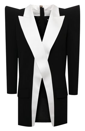 Женский жакет из вискозы BALMAIN черно-белого цвета по цене 386000 руб., арт. VF0TH000/V089 | Фото 1 Женский жакет из вискозы BALMAIN черно-белого цвета, арт. VF0TH000/V089 | Фото 1 (Материал подклада: Вискоза; Длина (для топов): Удлиненные; Материал внешний: Вискоза; Рукава: Длинные; Женское Кросс-КТ: Жакет-одежда; 1-2-бортные: Однобортные; Случай: Коктейльный; Стили: Гламурный)