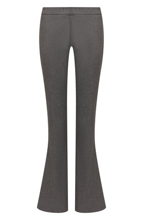 Женские шерстяные брюки BALMAIN серого цвета по цене 95800 руб., арт. VF0PP010/W128 | Фото 1 Женские шерстяные брюки BALMAIN серого цвета, арт. VF0PP010/W128 | Фото 1 (Материал внешний: Шерсть; Женское Кросс-КТ: Брюки-одежда; Длина (брюки, джинсы): Удлиненные; Стили: Гламурный; Силуэт Ж (брюки и джинсы): Расклешенные)