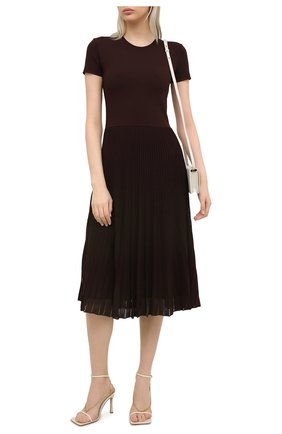 Женское платье из вискозы RALPH LAUREN коричневого цвета по цене 215500 руб., арт. 290849799 | Фото 2 Женское платье из вискозы RALPH LAUREN коричневого цвета, арт. 290849799 | Фото 2 (Случай: Повседневный; Материал подклада: Вискоза; Материал внешний: Вискоза; Рукава: Короткие; Длина Ж (юбки, платья, шорты): Миди; Женское Кросс-КТ: Платье-одежда; Стили: Кэжуэл)