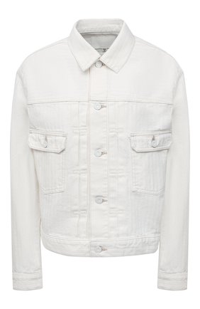 Женская джинсовая куртка MOUSSY белого цвета по цене 35050 руб., арт. 025ESC11-1260 | Фото 1 Женская джинсовая куртка MOUSSY белого цвета, арт. 025ESC11-1260 | Фото 1