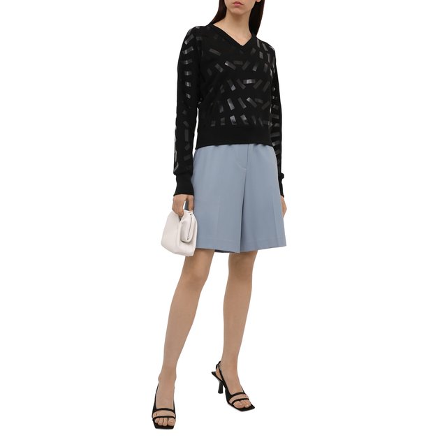 фото Хлопковый пуловер maison margiela