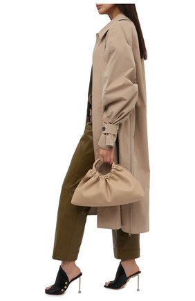 Женские кожаные мюли OFF-WHITE черного цвета по цене 122500 руб., арт. 0WIJ012S21LEA0011000 | Фото 2 Женские кожаные мюли OFF-WHITE черного цвета, арт. 0WIJ012S21LEA0011000 | Фото 2