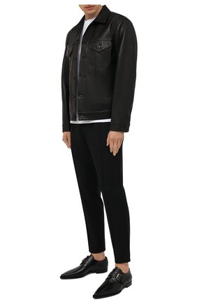Мужские кожаные дерби DSQUARED2 черного цвета по цене 46450 руб., арт. LUM0067 24900001 | Фото 2 Мужские кожаные дерби DSQUARED2 черного цвета, арт. LUM0067 24900001 | Фото 2