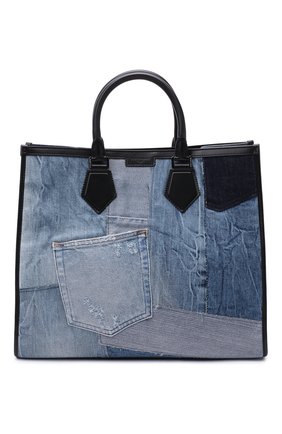 Мужская текстильная сумка-тоут edge DOLCE & GABBANA синего цвета по цене 143500 руб., арт. BM1796/AW347 | Фото 1 Мужская текстильная сумка-тоут edge DOLCE & GABBANA синего цвета, арт. BM1796/AW347 | Фото 1