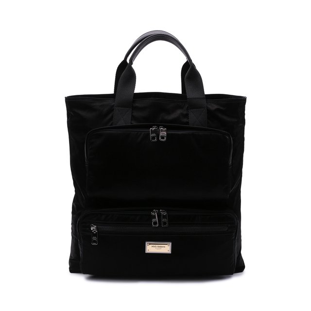 фото Текстильная сумка-шопер nero sicilia dna dolce & gabbana