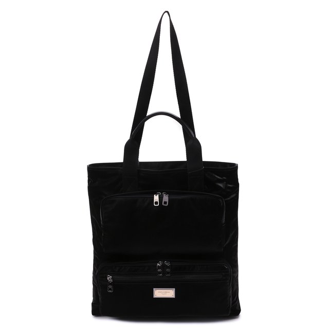 фото Текстильная сумка-шопер nero sicilia dna dolce & gabbana