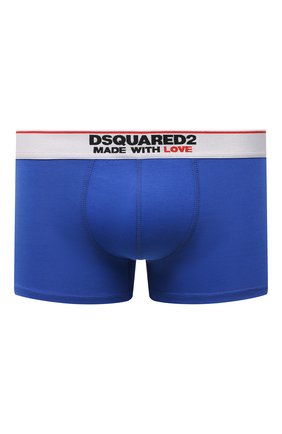Мужские хлопковые боксеры DSQUARED2 темно-синего цвета по цене 5520 руб., арт. D9LC63530 | Фото 1 Мужские хлопковые боксеры DSQUARED2 темно-синего цвета, арт. D9LC63530 | Фото 1