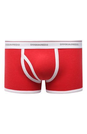 Мужские хлопковые боксеры DSQUARED2 красного цвета по цене 4495 руб., арт. D9LD93560 | Фото 1 Мужские хлопковые боксеры DSQUARED2 красного цвета, арт. D9LD93560 | Фото 1