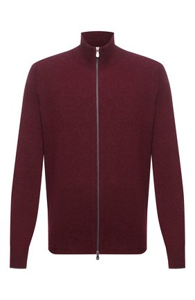 Мужской кашемировый кардиган BRUNELLO CUCINELLI бордового цвета по цене 97500 руб., арт. M2200106 | Фото 1 Мужской кашемировый кардиган BRUNELLO CUCINELLI бордового цвета, арт. M2200106 | Фото 1