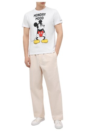 Мужская хлопковая футболка MC2 SAINT BARTH белого цвета по цене 5875 руб., арт. STBM TSHIRT MAN/TSHM001 | Фото 2 Мужская хлопковая футболка MC2 SAINT BARTH белого цвета, арт. STBM TSHIRT MAN/TSHM001 | Фото 2
