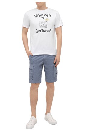 Мужская хлопковая футболка MC2 SAINT BARTH белого цвета по цене 5405 руб., арт. STBM TSHIRT MAN/TSHM001 | Фото 2 Мужская хлопковая футболка MC2 SAINT BARTH белого цвета, арт. STBM TSHIRT MAN/TSHM001 | Фото 2