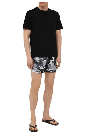 Мужские плавки-шорты OFF-WHITE серого цвета по цене 29550 руб., арт. 0MFA003S21FAB006 | Фото 2 Мужские плавки-шорты OFF-WHITE серого цвета, арт. 0MFA003S21FAB006 | Фото 2
