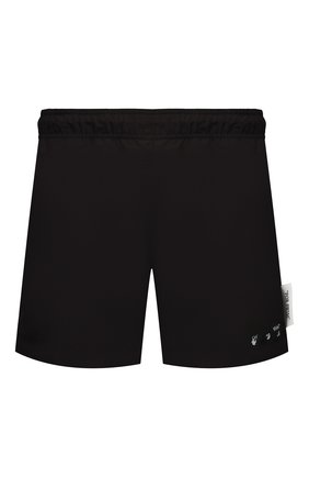Мужские плавки-шорты OFF-WHITE черного цвета по цене 22300 руб., арт. 0MFA003S21FAB001 | Фото 1 Мужские плавки-шорты OFF-WHITE черного цвета, арт. 0MFA003S21FAB001 | Фото 1