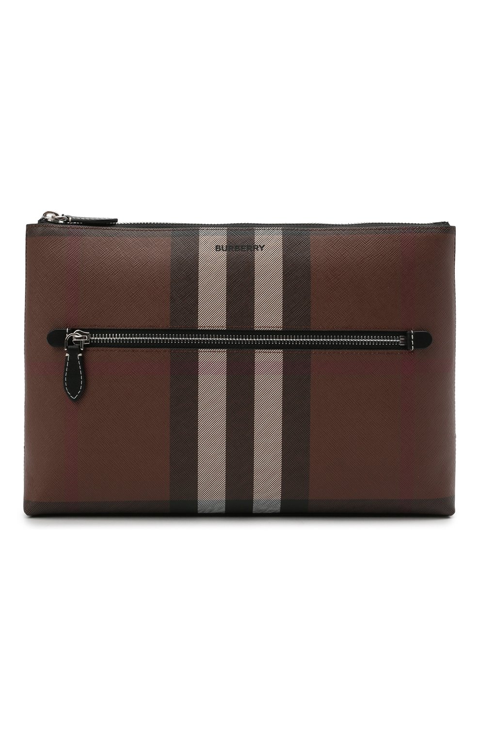 Мужская клатч BURBERRY коричневого цвета, арт. 8039005 | Фото 1