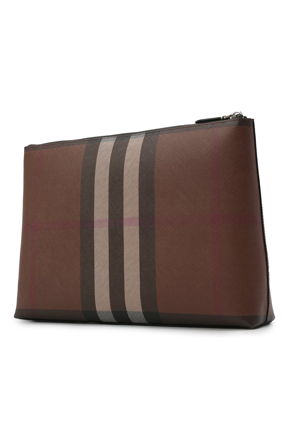 Мужская клатч BURBERRY коричневого цвета по цене 52100 руб., арт. 8039005 | Фото 3 Мужская клатч BURBERRY коричневого цвета, арт. 8039005 | Фото 3