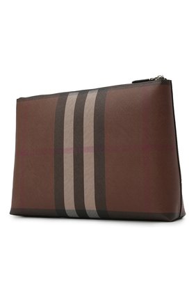 Мужская клатч BURBERRY коричневого цвета по цене 52100 руб., арт. 8039005 | Фото 3 Мужская клатч BURBERRY коричневого цвета, арт. 8039005 | Фото 3