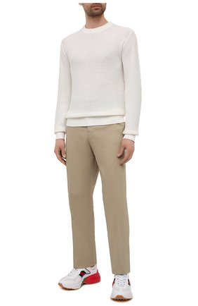 Мужские кроссовки rhyton GUCCI кремвого цвета по цене 70500 руб., арт. 643491/2H060 | Фото 2 Мужские кроссовки rhyton GUCCI кремвого цвета, арт. 643491/2H060 | Фото 2 (Материал внутренний: Текстиль, Натуральная кожа; Подошва: Массивная; Материал внешний: Текстиль, Экокожа; Стили: Гранж; Материал утеплителя: Без утеплителя)