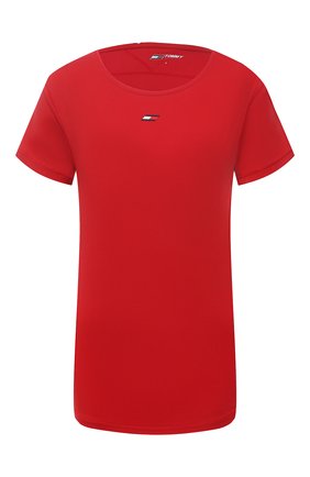 Женская футболка TOMMY HILFIGER красного цвета по цене 4990 руб., арт. S10S100924 | Фото 1 Женская футболка TOMMY HILFIGER красного цвета, арт. S10S100924 | Фото 1
