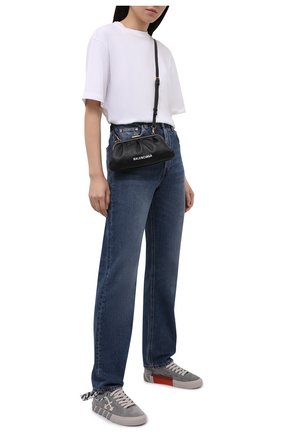 Женские замшевые кеды vulcanized OFF-WHITE серого цвета по цене 28800 руб., арт. 0WIA178S21LEA0010901 | Фото 2 Женские замшевые кеды vulcanized OFF-WHITE серого цвета, арт. 0WIA178S21LEA0010901 | Фото 2