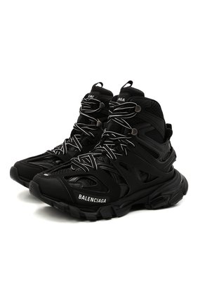 Женские комбинированные кроссовки track hike BALENCIAGA черного цвета по цене 104500 руб., арт. 654866/W3CP3 | Фото 1 Женские комбинированные кроссовки track hike BALENCIAGA черного цвета, арт. 654866/W3CP3 | Фото 1